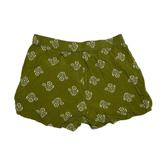 Madewell Green Pull On Shorts - Picture 4 of 5